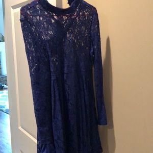 Two piece lace dress